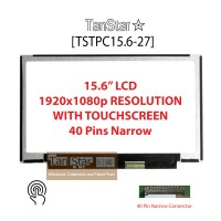 15.6" Laptop LCD Screen + Touch Screen 1920x1080p 40 pins Narrow [TSTPC15.6-27]